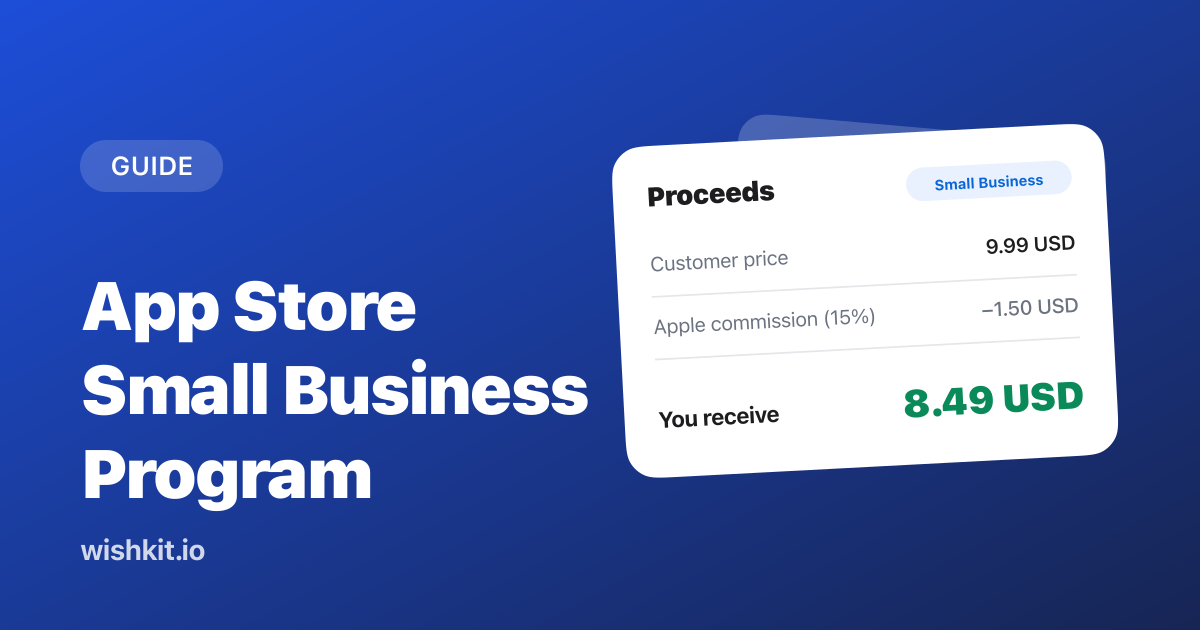 App Store Small Business Program