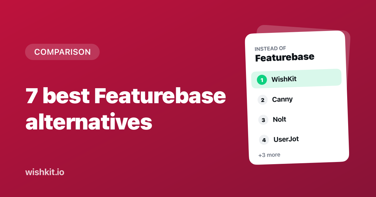 The 7 best Featurebase alternatives
