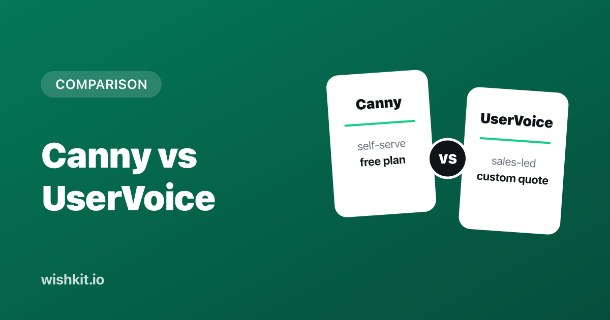 Canny vs UserVoice: An Honest Comparison