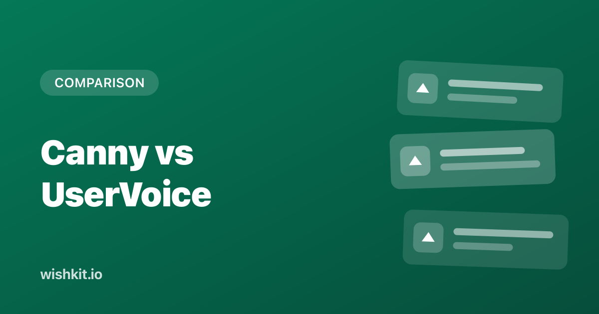 Canny vs UserVoice comparison