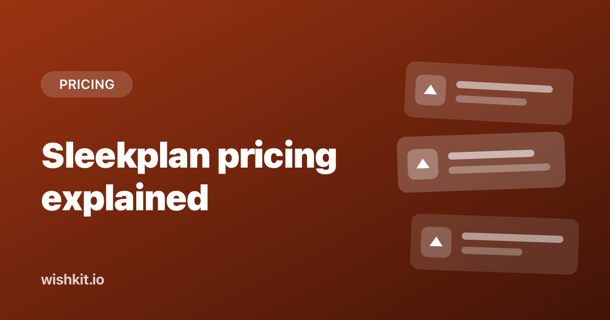 Sleekplan pricing explained