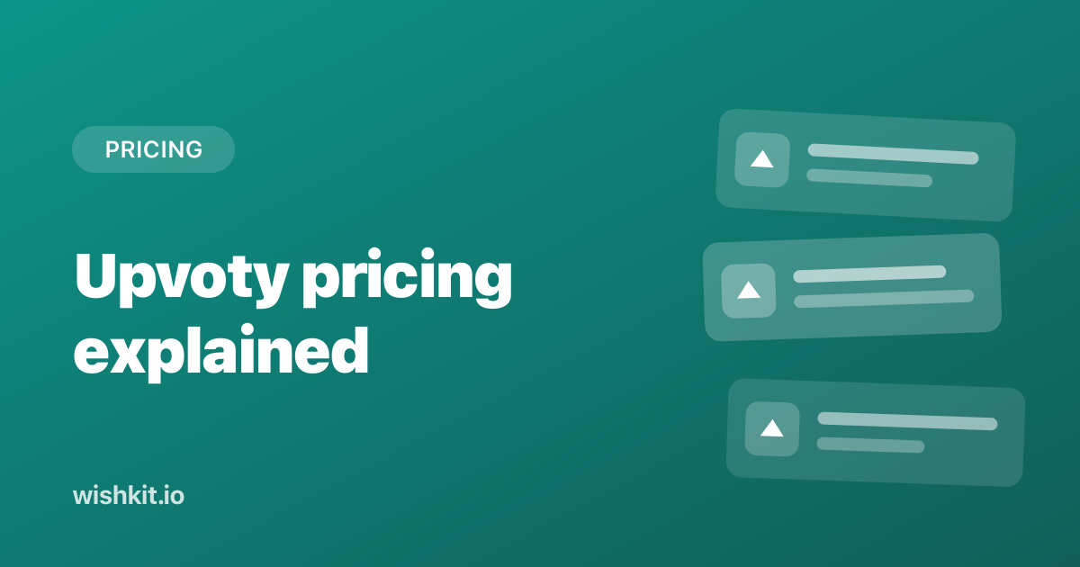 Upvoty pricing explained