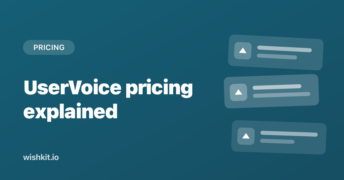 UserVoice pricing explained