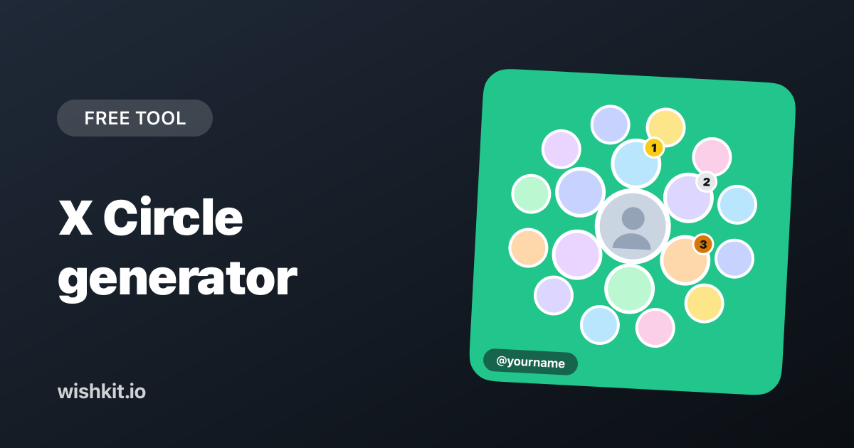 X Circle Generator